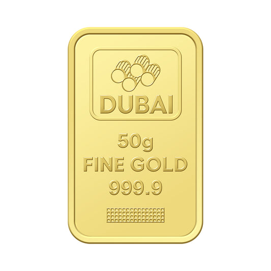 سبيكة ذهب 50 جرام عيار 24 قيراط – FKJGBR24K2245