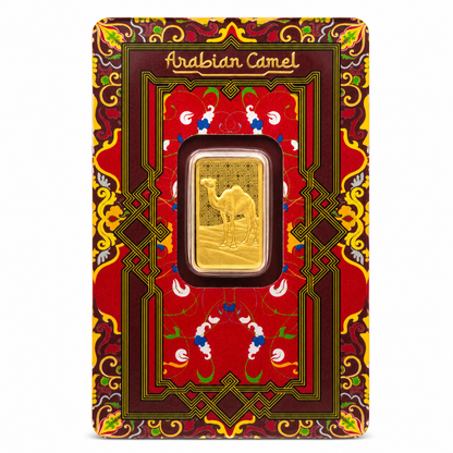 سبيكة ذهب PAMP Suisse بتصميم الجمل العربي بوزن 5 جرام عيار 24 قيراط – FKJGBR24K6963