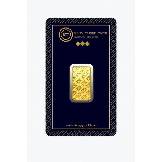 BTC 20 Gram Gold Bar 24KT - FKJGBR24K6673