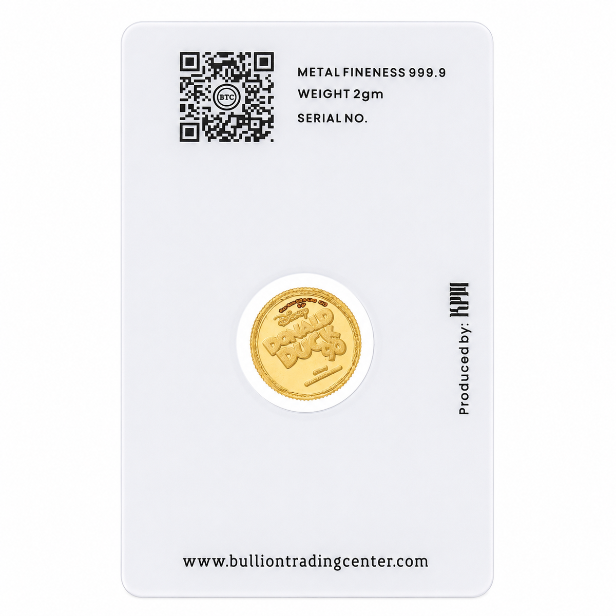 عملة ذهبية BTC بوزن 2 جرام بتصميم هيوي وديوي ولوي عيار 24 قيراط – FKJCON24K6980