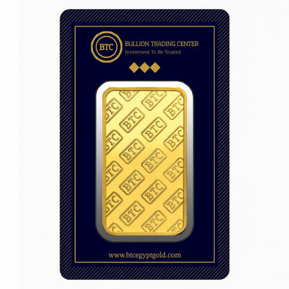 BTC 1 Ounce Gold Bar 24KT - FKJGBR24K6674