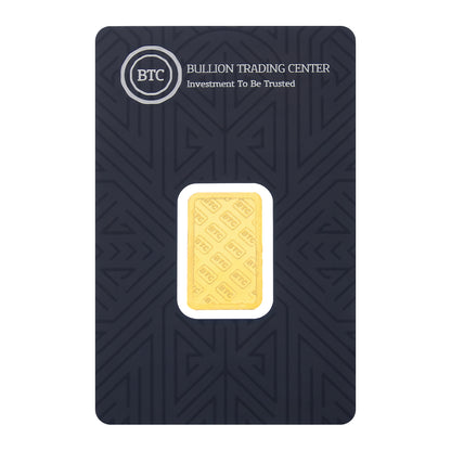 BTC 5 Gram Gold Bar 24KT - FKJGBR24K2320