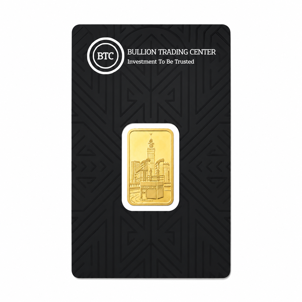 BTC 5 Gram Al Haram Gold Bar 24KT - FKJGBR24K6977