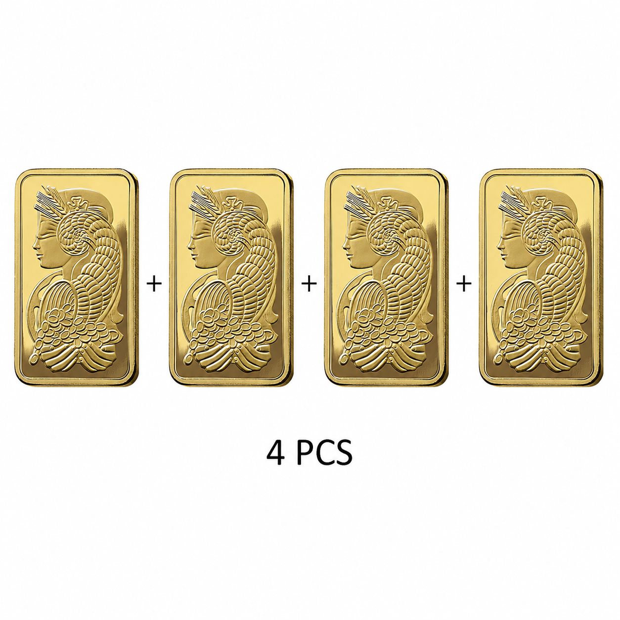 سبيكة ذهب بامب سويس فورتونا – عبوة مجمعة 1 جرام × 4 = 4 جرام عيار 24 قيراط – FKJGBR2151-FKJGBR2151-FKJGBR2151-FKJGBR2151-4QTY-Combo