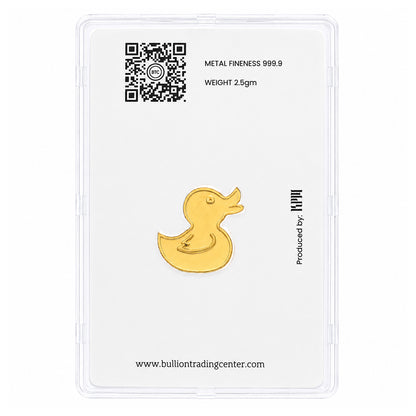 سبيكة ذهب BTC Baby Duck بوزن 2.5 جرام، عيار 24 قيراط – FKJGBR24K7056