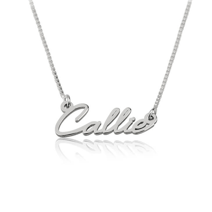 Gold & Silver Personalized Dainty Name Necklace - FKJNKLU6190