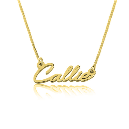 Gold & Silver Personalized Dainty Name Necklace - FKJNKLU6190