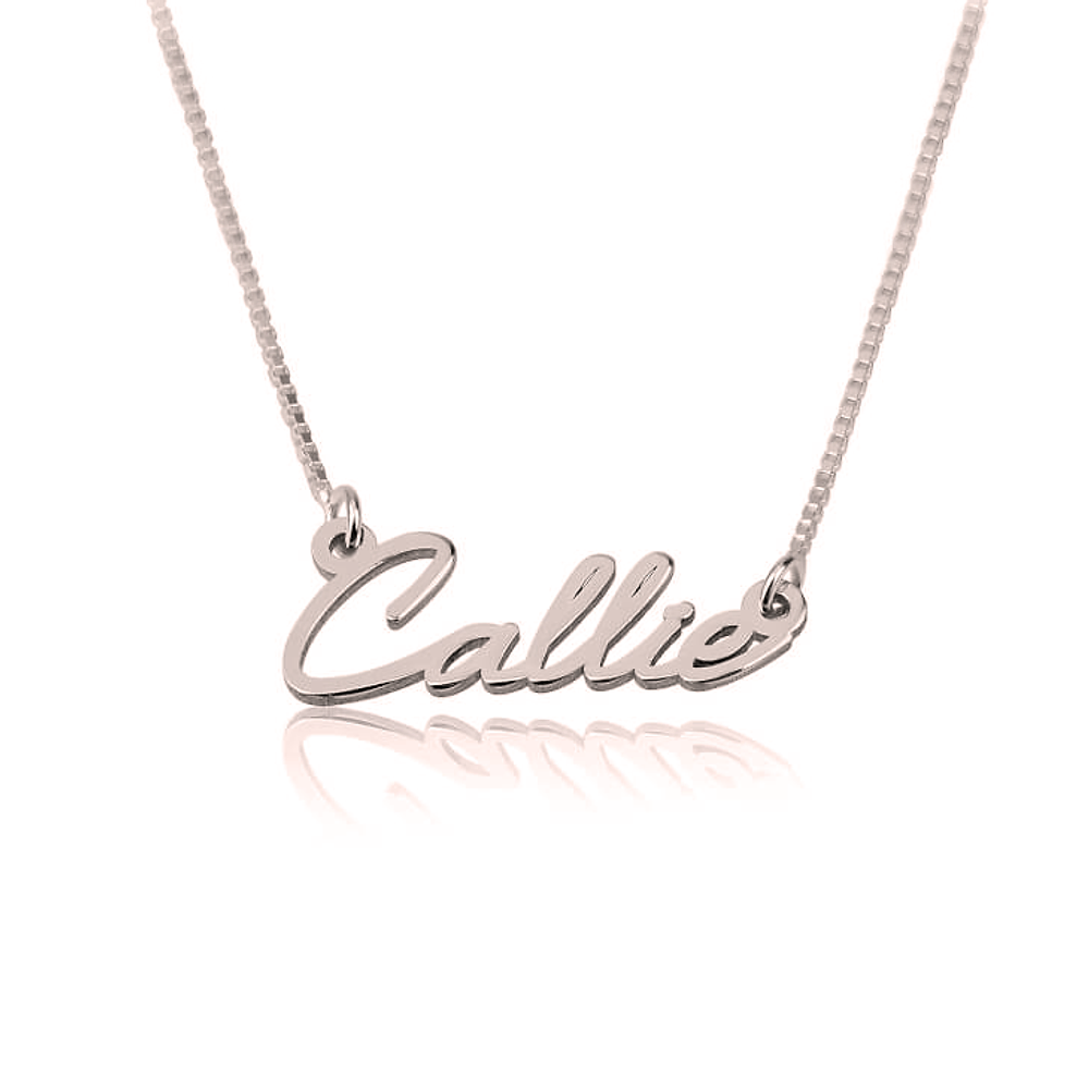 Gold & Silver Personalized Dainty Name Necklace - FKJNKLU6190