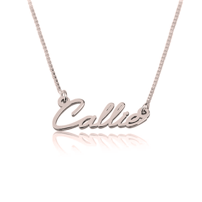 Gold & Silver Personalized Dainty Name Necklace - FKJNKLU6190