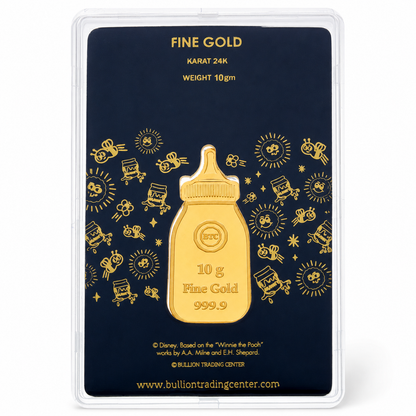 BTC Disney Bottle 10 Grams Gold Bar 24KT – FKJGBR24K6935