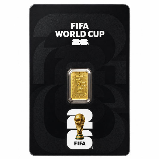 سبيكة ذهب لكأس العالم لكرة القدم 2026 بوزن 1 جرام عيار 24 قيراط – FKJGBR24K6965