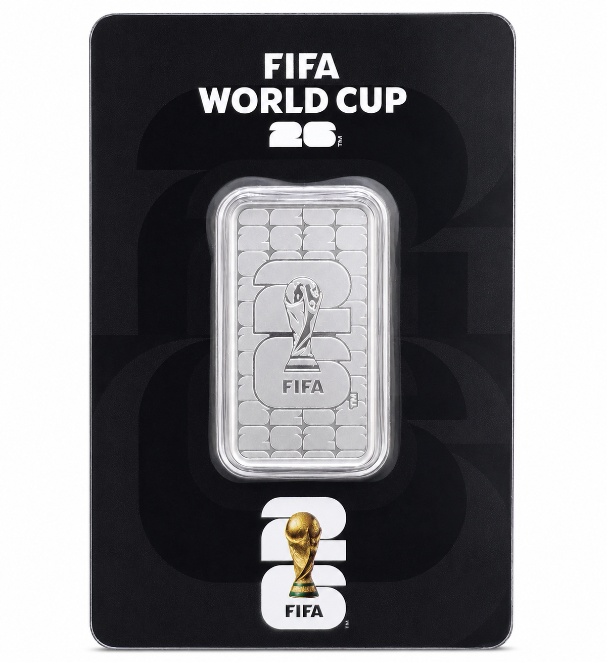 سبيكة فضة لكأس العالم لكرة القدم 2026 بوزن 50 جرام – FKJGBRSL6960