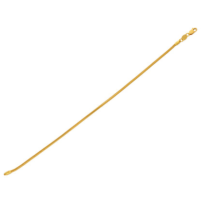 Gold Interlink Bracelet 22KT - FKJBRL22KU6661
