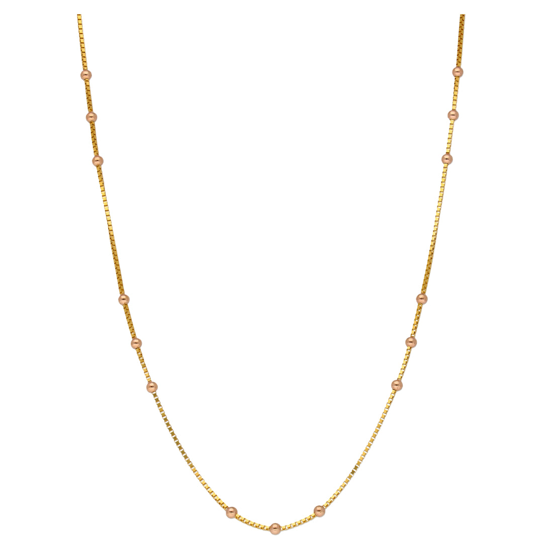 Gold Ball Chain 22KT - FKJCN22KU6647