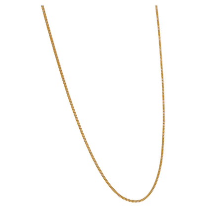 Gold Wheat Chain 22KT - FKJCN22KU6650