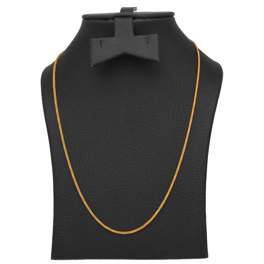 Gold Wheat Chain 22KT - FKJCN22KU6650