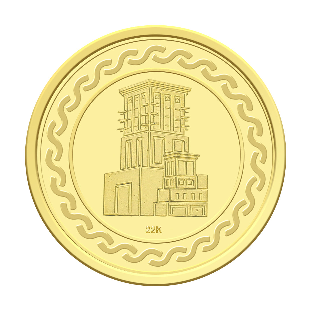 Gold Coin 2 Grams 22KT - FKJCON22K2231