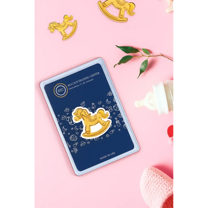 سبيكة ذهب BTC بتصميم حصان صغير بوزن 2.5 جرام عيار 24 قيراط – FKJGBR24K6924