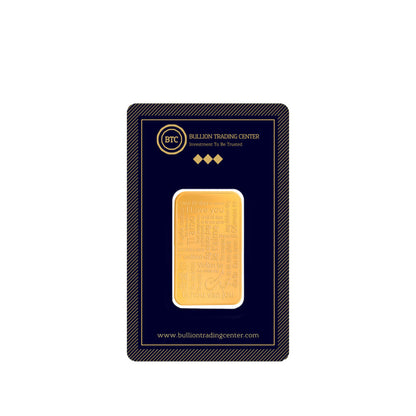 BTC 20 Gram I Love you Gold Bar 24KT - FKJGBR24K6750