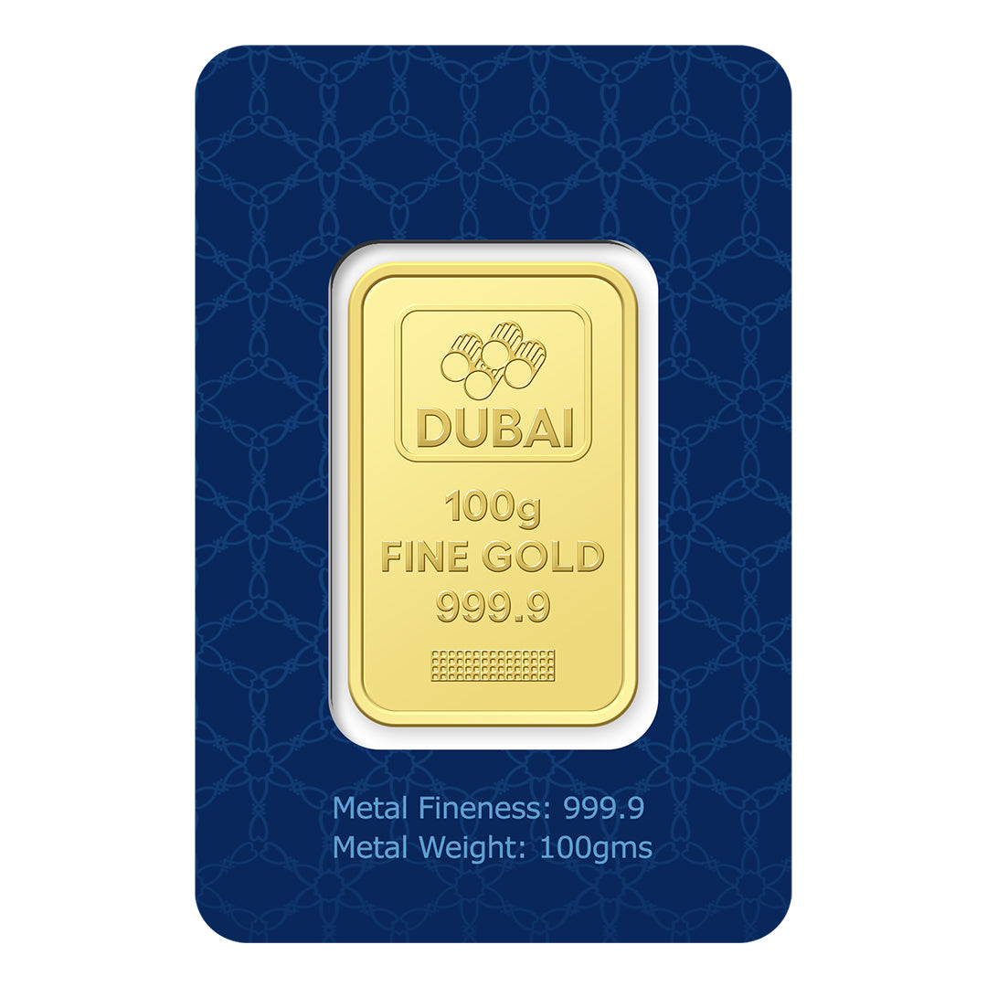 سبيكة ذهب 100 جرام عيار 24 قيراط – FKJGBR24K2246