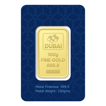 سبيكة ذهب 100 جرام عيار 24 قيراط – FKJGBR24K2246
