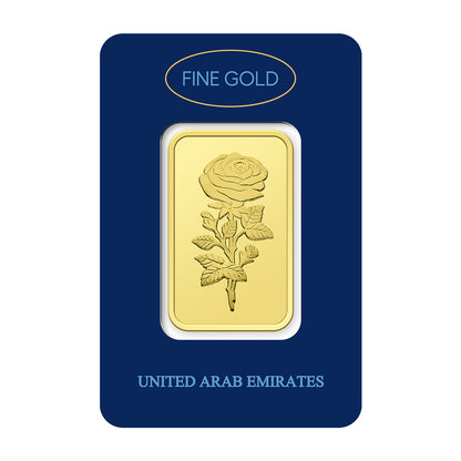 Dubai 1 Ounce Pure 999.9 Fine Gold Bar - FKJGBR24K2244