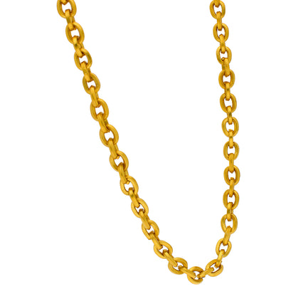 Pure Gold 24KT Chain 100 Grams - FKJCN24KU6148