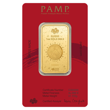 Pamp Suisse Lunar Legends 2026 Year of the Horse 1 Ounce Gold Bar 24KT - FKJGBR24K6895