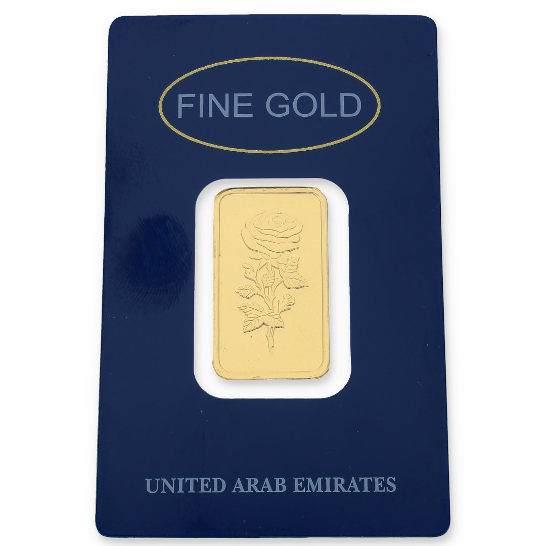 Dubai 0.5 Ounce Gold Bar 999.9 Purity - FKJGBR24K2290