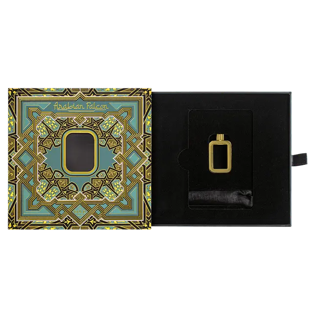 Pamp Suisse 5 Grams Arabian Falcon Gold Bar with Pendant Frame 24KT - FKJGBR24K2360