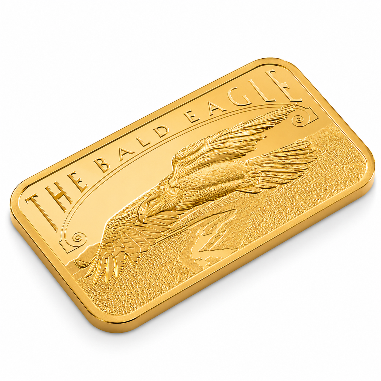 سبيكة ذهب PAMP Suisse بتصميم النسر الأصلع «أمريكا الحرة» بوزن 5 جرام عيار 24 قيراط – FKJGBR24K6953