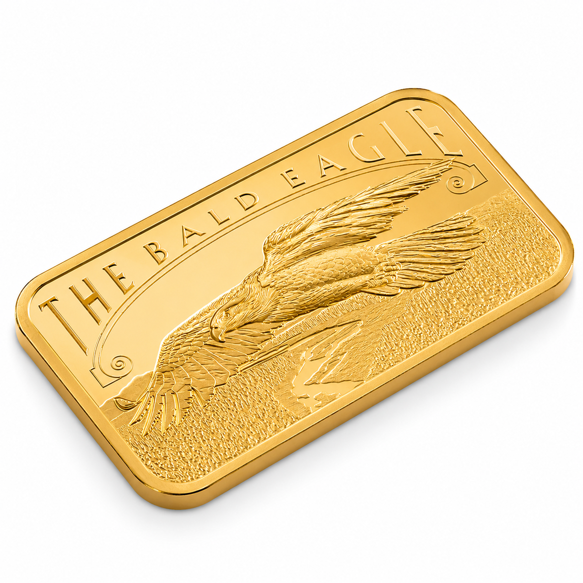 سبيكة ذهب PAMP Suisse بتصميم النسر الأصلع «أمريكا الحرة» بوزن 5 جرام عيار 24 قيراط – FKJGBR24K6953