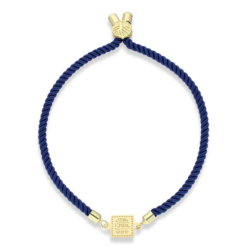Gold String Bracelet 21KT - FKJBRL21KU6581