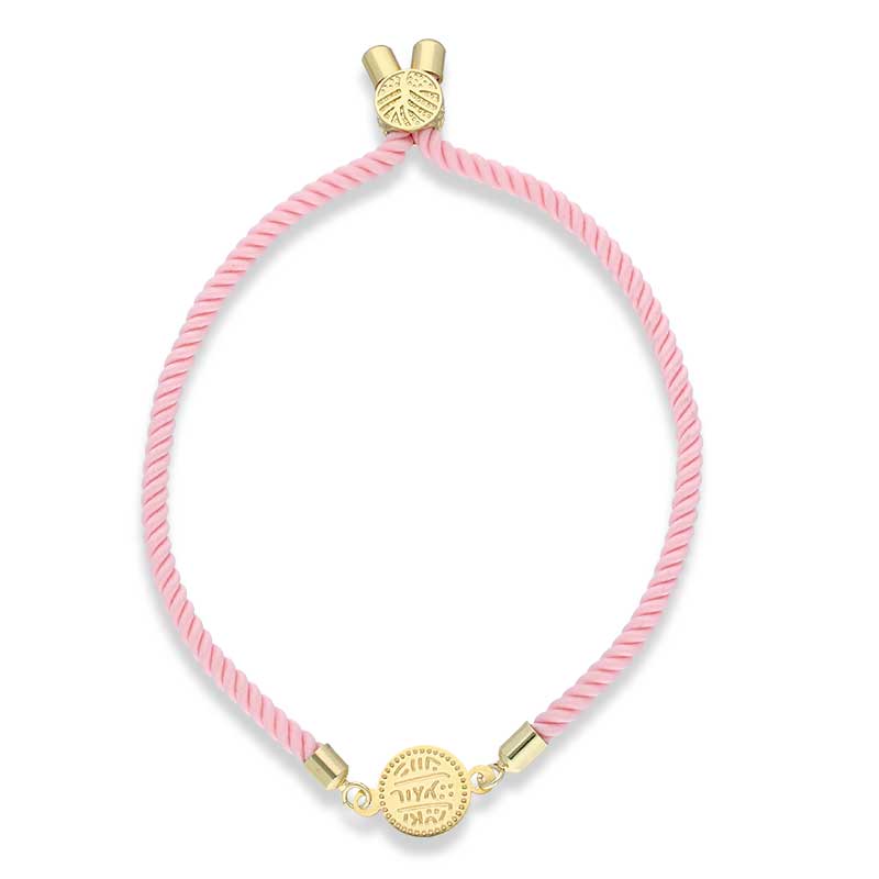 Gold Coin String Bracelet 21KT - FKJBRL21KU6582