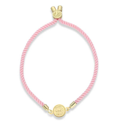 Gold Coin String Bracelet 21KT - FKJBRL21KU6582