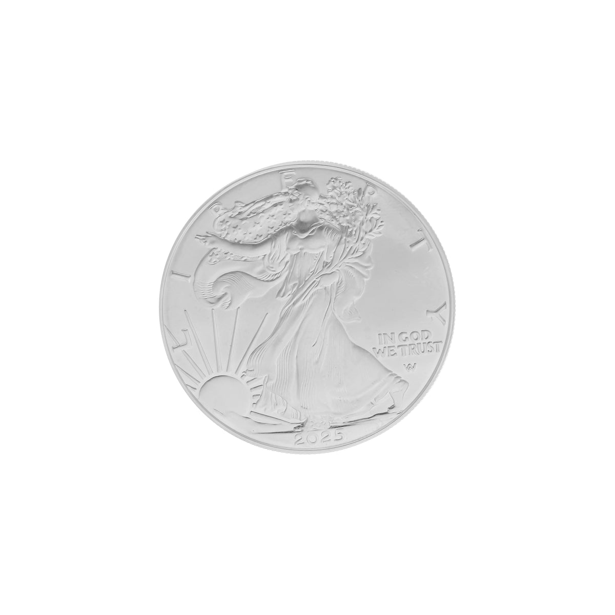 Silver 1 Ounce American Dollar Coin 999.0 Purity - FKJCONSL6858