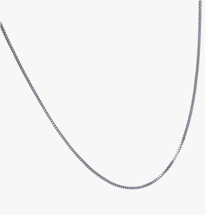 Gold 18 Inches Box Chain in 18KT - FKJCN18KU6320