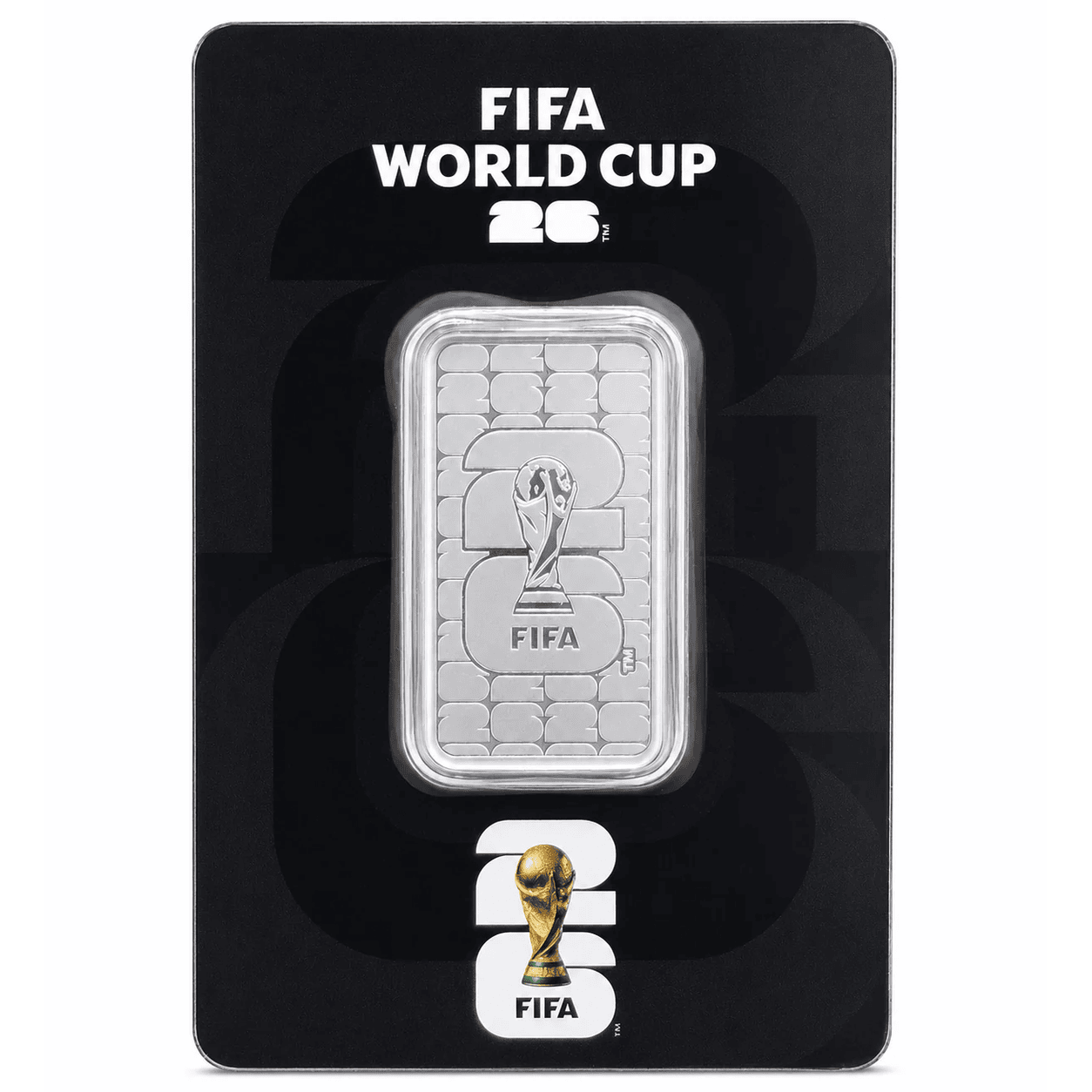 سبيكة فضة كأس العالم لكرة القدم 2026 بوزن 100 جرام – FKJGBRSL6967