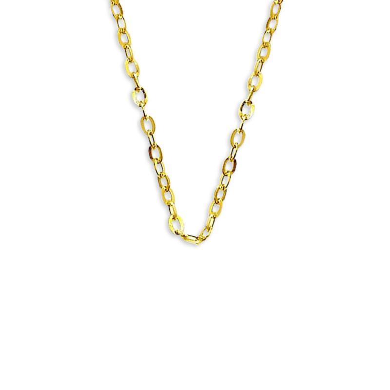 Gold 18 Inches Link Chain in 18KT - FKJCN18KU6321