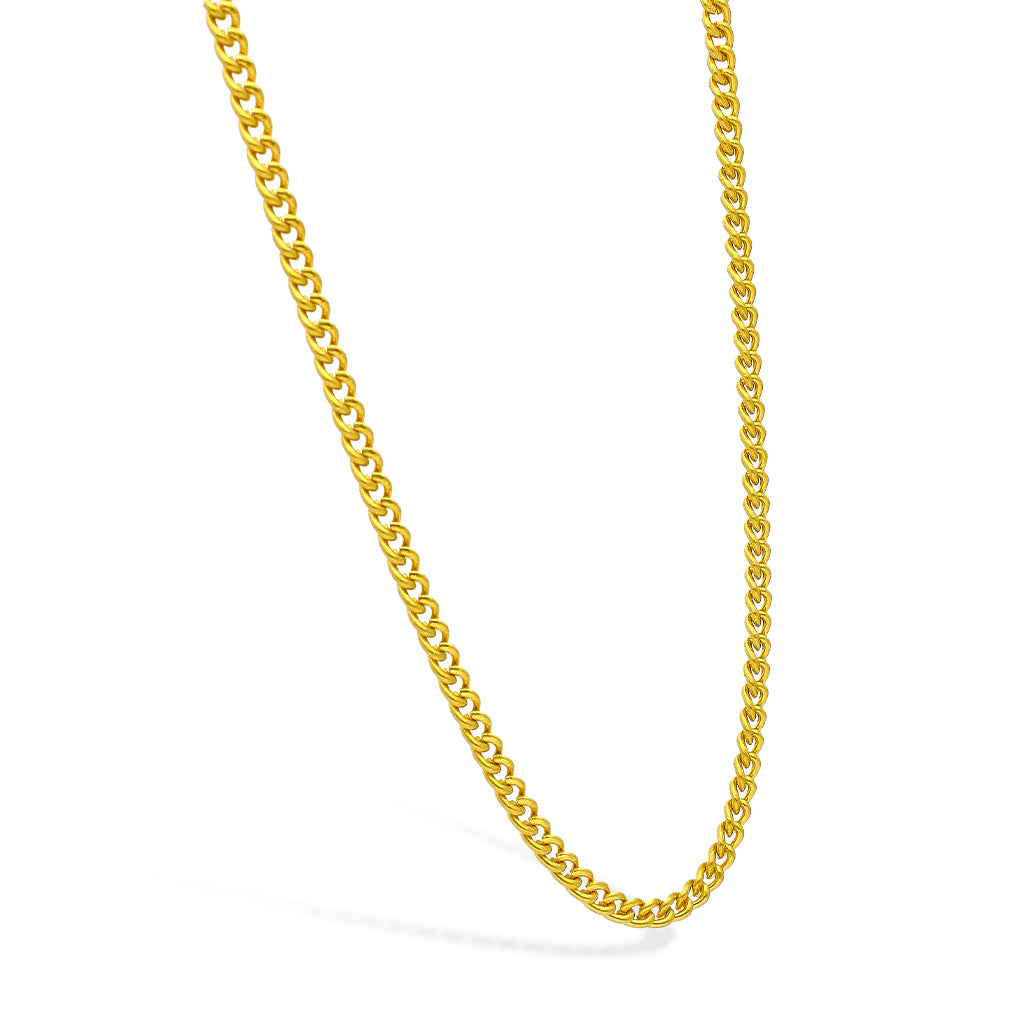 Pure Gold 24KT Chain 30 Grams - FKJCN24KU6109