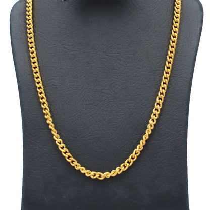 Pure Gold 24KT Chain 50 Grams - FKJCN24KU6111