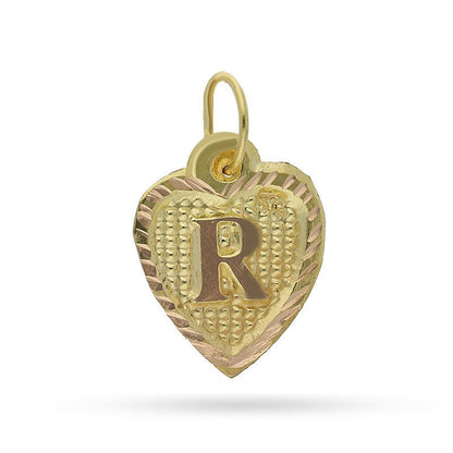 Gold Alphabet Pendant 18KT - FKJPND1452
