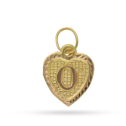 Gold Alphabet Pendant 18KT - FKJPND1452