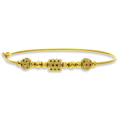 Gold Bangle in 18KT - FKJBNG18KU2001