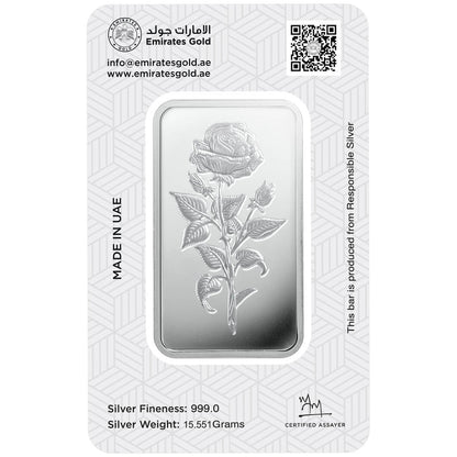 Emirates 1/2 Ounce Silver Bar in 999 Silver - FKJGBRSL2181