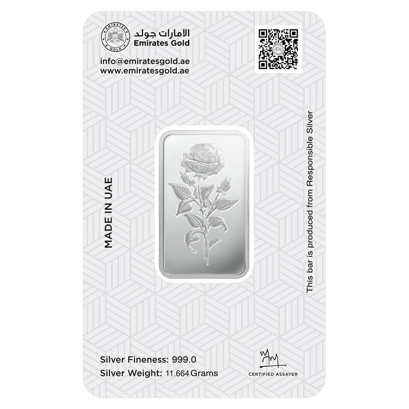 Emirates 1 Tola Silver Bar in 999 Silver - FKJGBRSLU6108