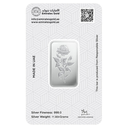 Emirates 1 Tola Silver Bar in 999 Silver - FKJGBRSLU6108