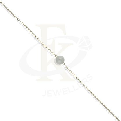 Gold Pearl Bracelet 18KT - FKJBRL18K2390