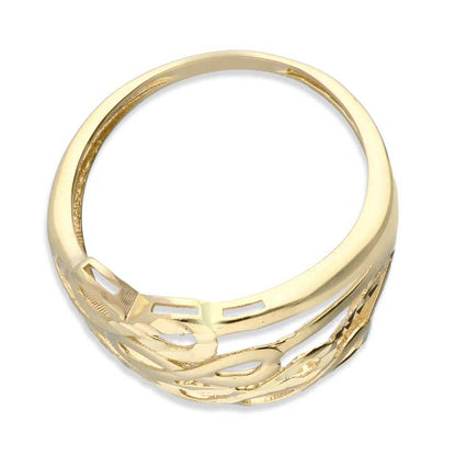 Gold Infinity Shaped Ring 18KT - FKJRN18KU2028