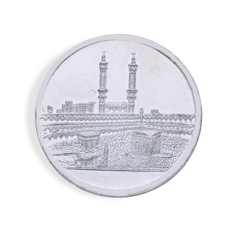 Silver 5 Grams Kaba Coin in Fine 999 Silver - FKJCONSLU4000